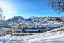 Salzburg im Winter